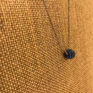 birthstone necklace; September birthstone